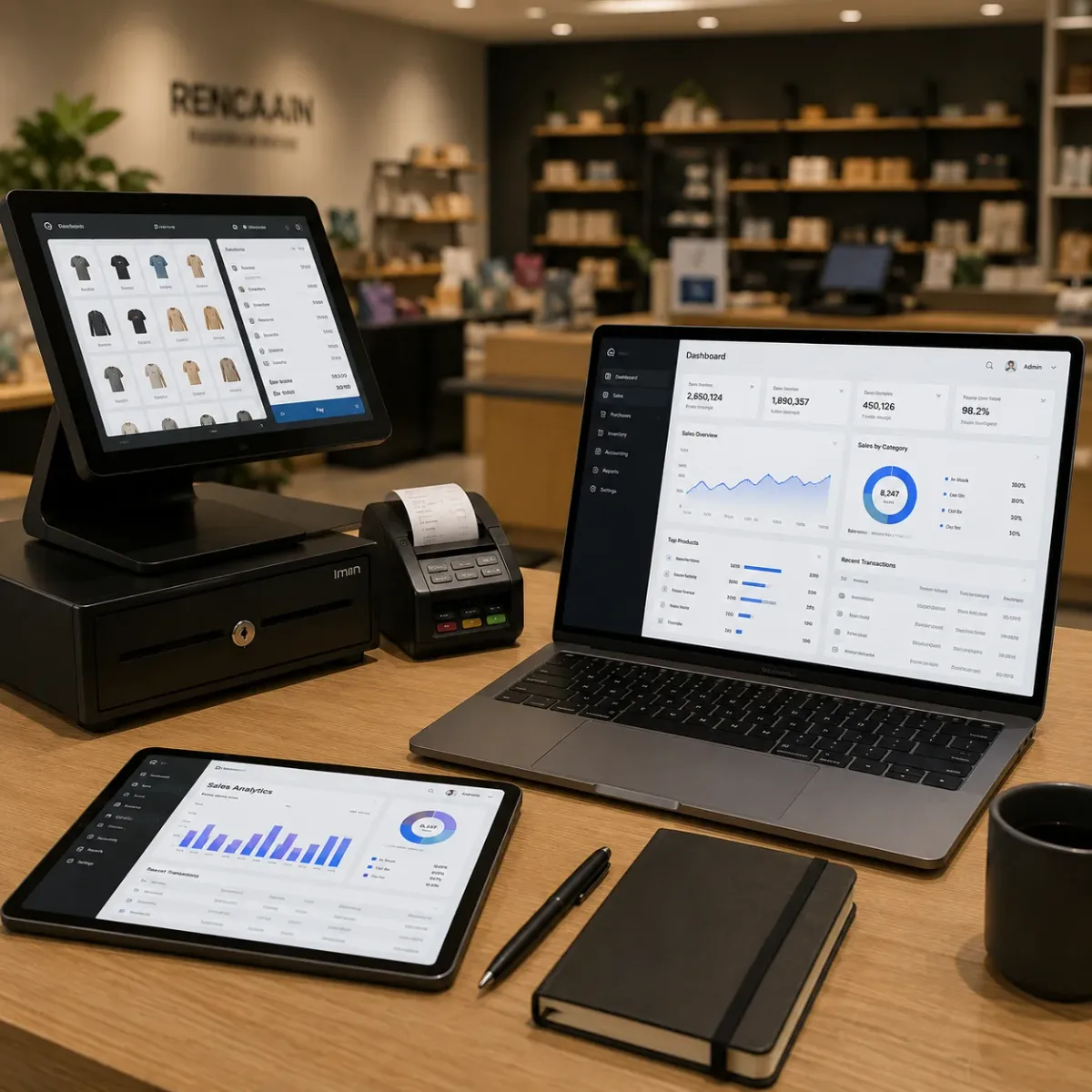 Portofolio Proyek Rencanain - RetailIndo Multi-Store POS Integration (System Integration)